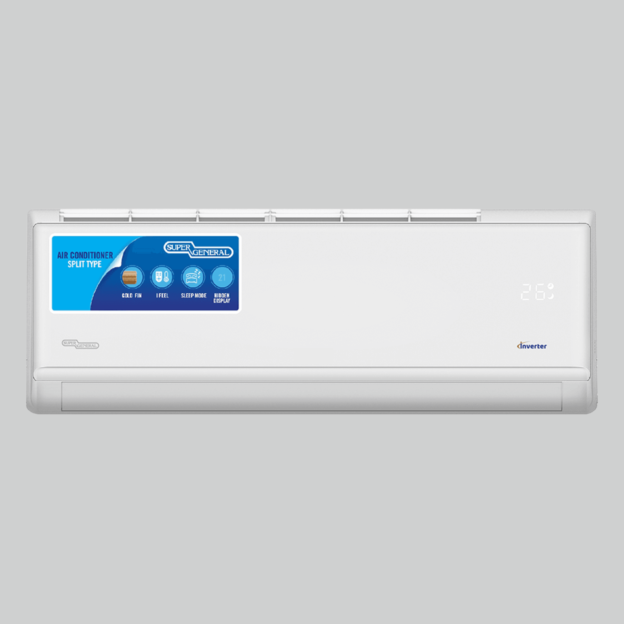 18000 BTUs Split Air Conditioner- Inverter Series Heat and Cool